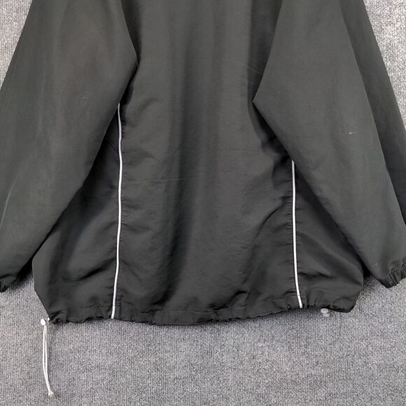 Nike Team Kankakee Golf Jacket Men's XL Long Sleeve Black 1/4 Zip Polyester - Picture 5 of 15